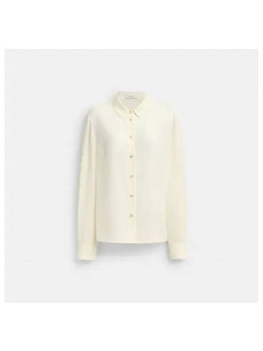 Printed Blouse Ivory - COACH - BALAAN 1