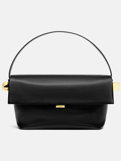 The Large Ronde Carre Shoulder Bag Black - JACQUEMUS - BALAAN 2