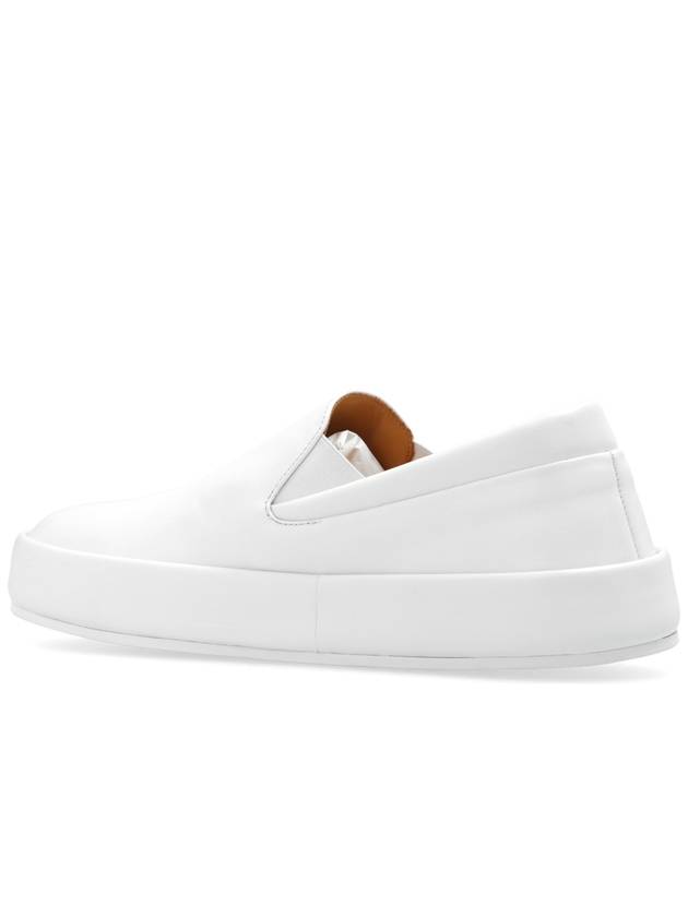 Marsell Leather Slip-on Shoes, Men's, White - MARSELL - BALAAN 5