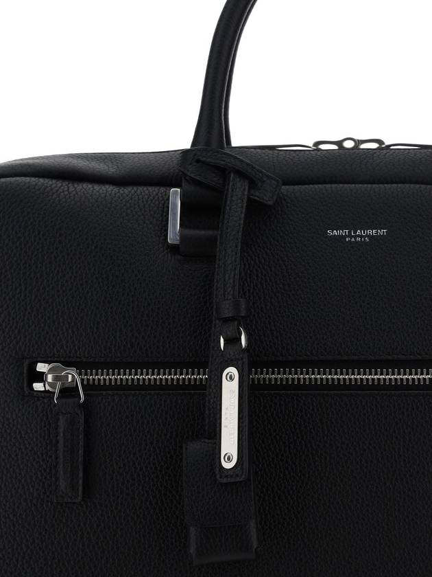 Sac De Jour Supple Brief Case Black - SAINT LAURENT - BALAAN 5