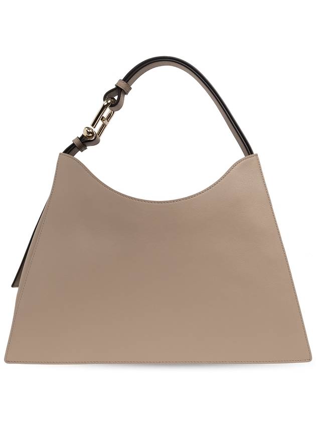 Furla ‘Nuvola Large’ Hobo Bag, Women's, Beige - FURLA - BALAAN 3