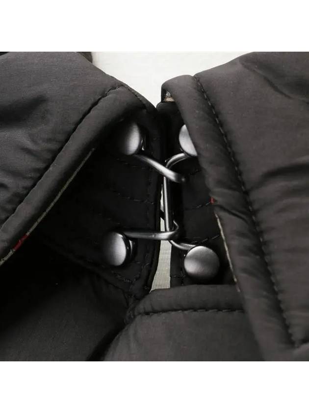 Detachable Hoodie Puffer Coat Padded Black - BURBERRY - BALAAN 6