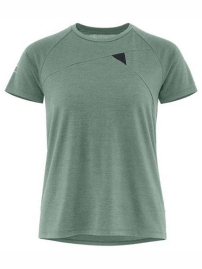 Women's Fafne Short Sleeve T-Shirt Faded Green - KLATTERMUSEN - BALAAN 2