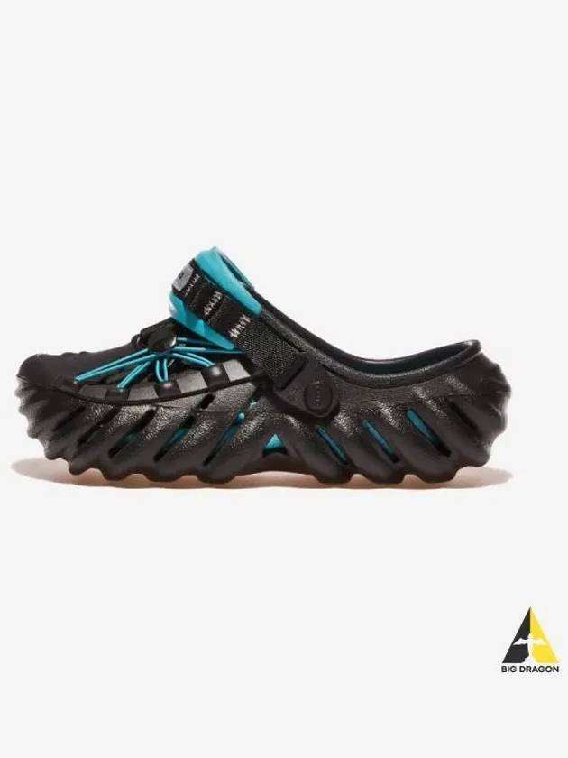 ECCO Eco Bungee Cord Clog BLACK - CROCS - BALAAN 1