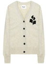 Karin logo cardigan CA0008FA A1X05E 02LY - ISABEL MARANT - BALAAN 2