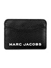 Logo Bold Zipper Card Wallet New Black - MARC JACOBS - BALAAN 2