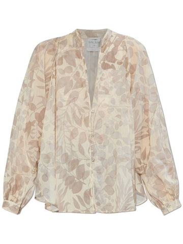 Forte_forte Loose Fit Shirt, Women's, Beige - FORTE FORTE - BALAAN 1