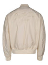 Cotton Blend Bomber Jacket Beige - DIOR - BALAAN 3