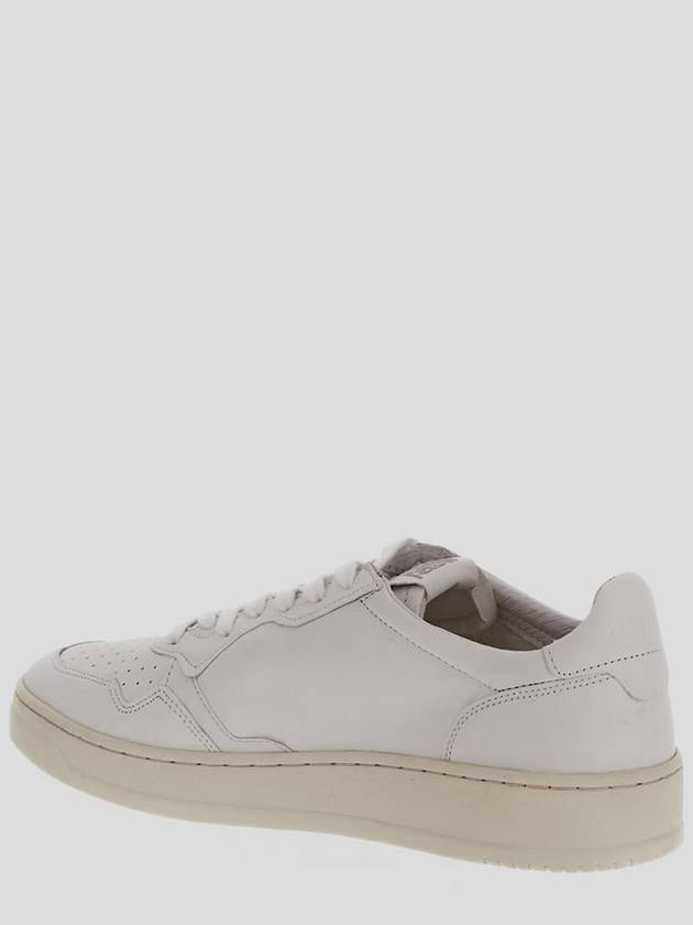 Medalist Goatskin Low Top Sneakers White - AUTRY - BALAAN 4