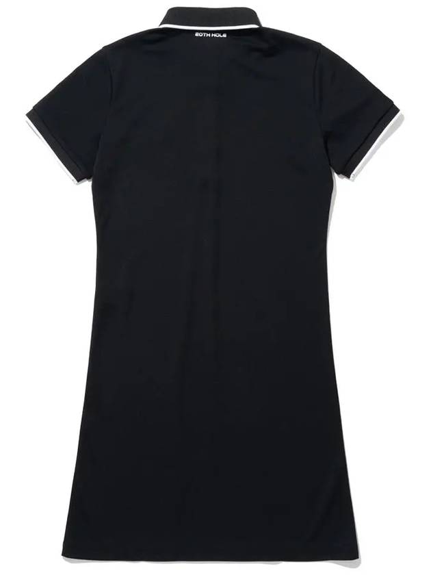 2NE Doug YOKO Collar Sleeve Point Short Sleeve One-Piece BLACK - 20THHOLE - BALAAN 2