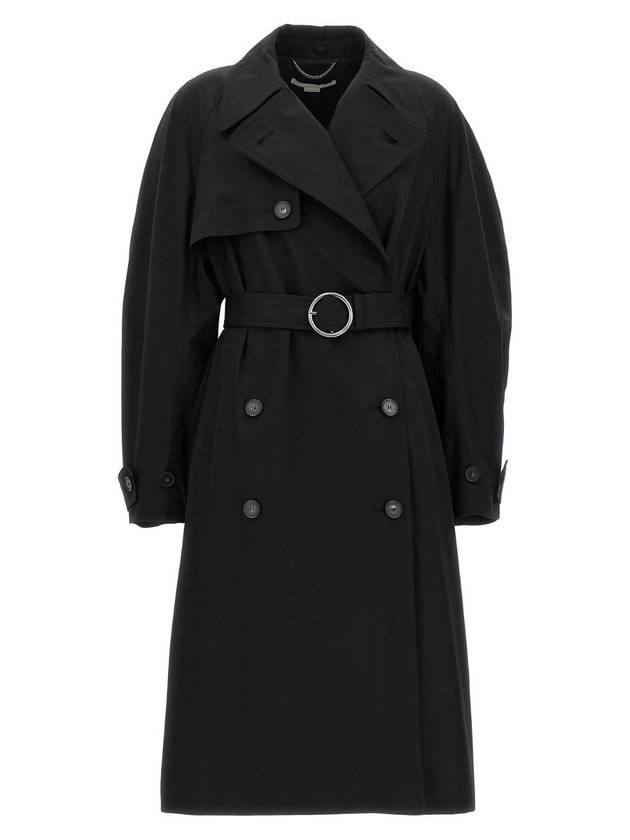 FW 23 24 Trench Coat Iconic 6700203CU4031000 - STELLA MCCARTNEY - BALAAN 1