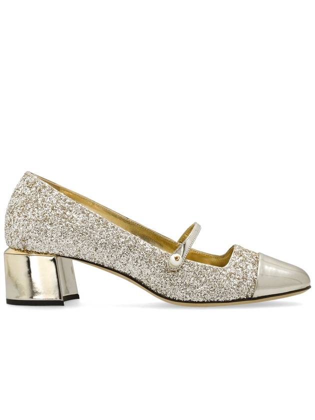 Jimmy Choo Glitter High Heels 'Elisa', Women's, Gold - JIMMY CHOO - BALAAN 1