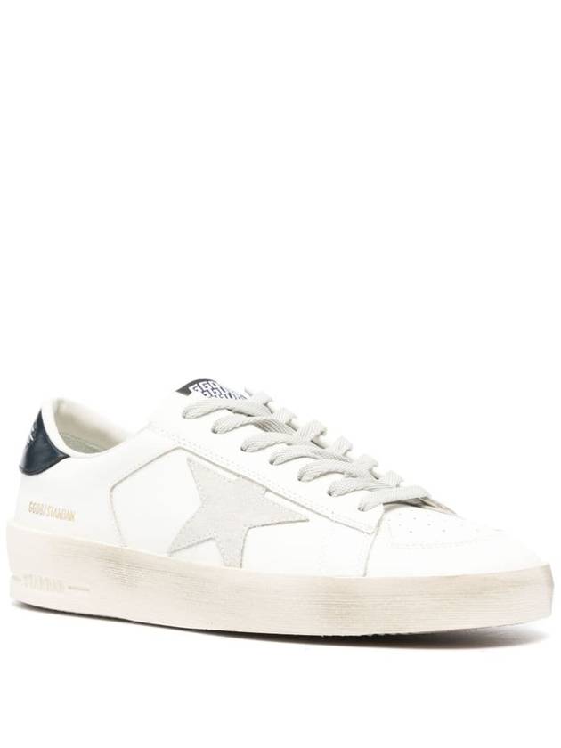 Stardan Black Tab Low Top Sneakers White - GOLDEN GOOSE - BALAAN 3