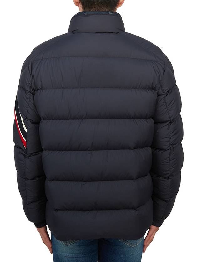 Men s Solayan short down padding navy blue - MONCLER - BALAAN 5