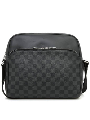 Damier Cross Bag Graphite Dayton Reporter PM Messenger N41408 - LOUIS VUITTON - BALAAN 1