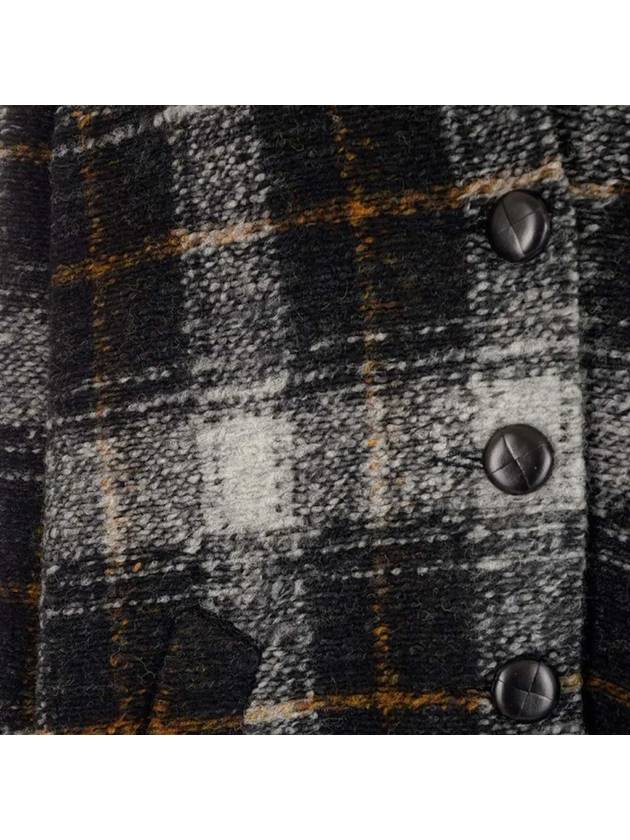 22FW Gabriel Check Wool Coat MA1297 22A012E 02AN - ISABEL MARANT - BALAAN 4