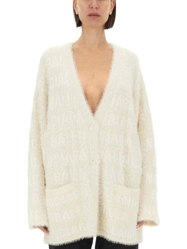 V-NECK CARDIGAN - BALENCIAGA - BALAAN 1