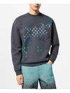 1AFVIU Embroidered Cotton Sweatshirt - LOUIS VUITTON - BALAAN 2