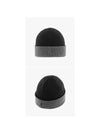 2978BC BLACK DARK FLANNEL Cuff Pull on Acrylic Beanie - KANGOL - BALAAN 5