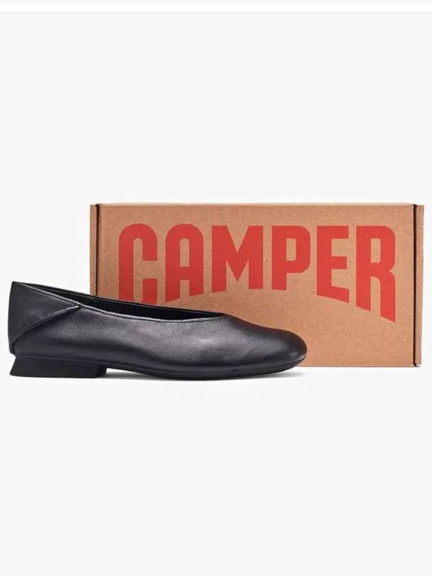 Casi Myra Leather Ballerinas Black - CAMPER - BALAAN 5