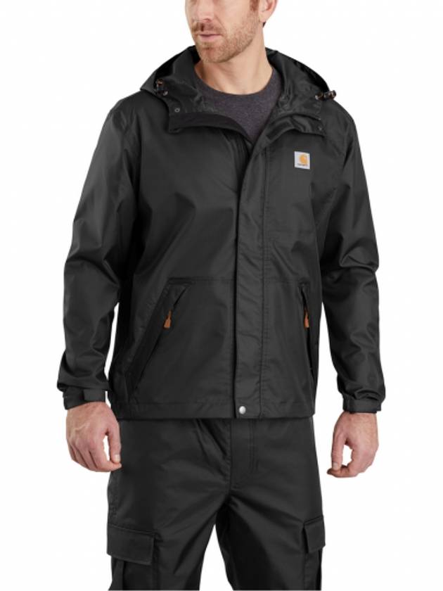 loose fit midweight rain jacket - CARHARTT - BALAAN 2