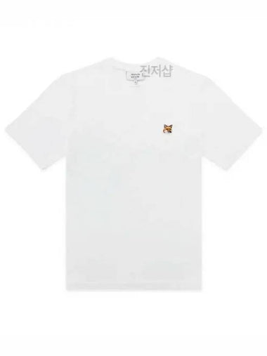 Foxhead Classic Short Sleeve White LM00 38260716 270189 1045911 - MAISON KITSUNE - BALAAN 1