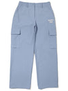 TAPERED CARGO PANTS SKY BLUE WOMAN - MALBON GOLF - BALAAN 1