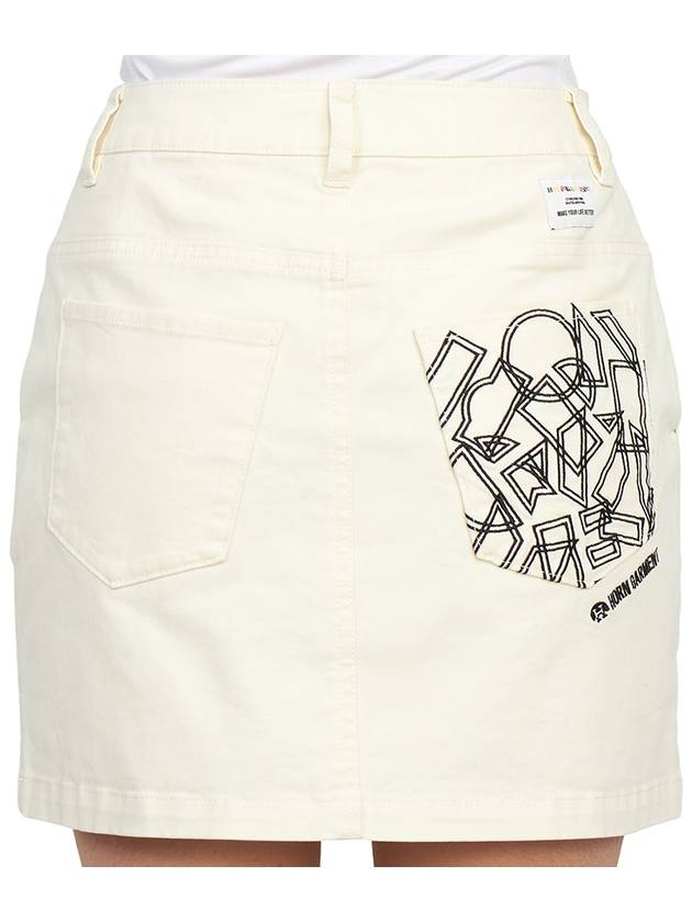 Icon Basic Skirt White - HORN GARMENT - BALAAN 8