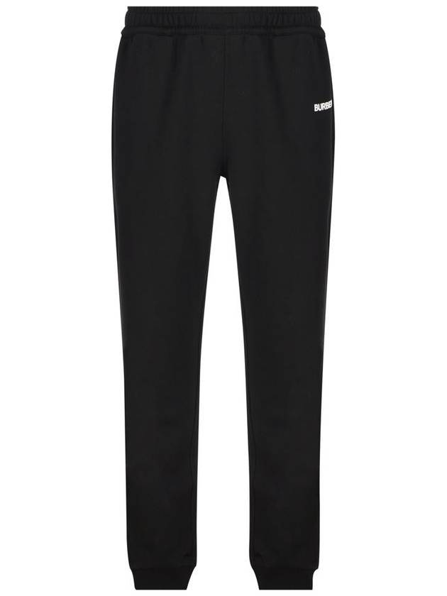 Addison French Terry Track Pants Black - BURBERRY - BALAAN 2