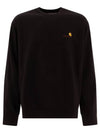 American Script Cotton Blend Sweatshirt Black - CARHARTT WIP - BALAAN 2