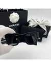 Eyewear Heart Logo Square Sunglasses Black - CHANEL - BALAAN 4