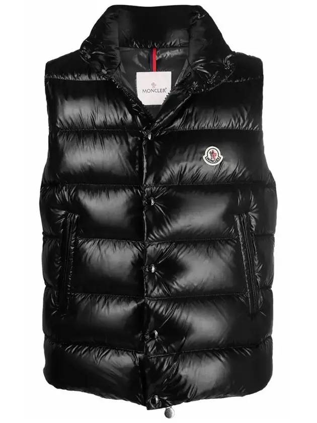 Tibb Down Vest Black - MONCLER - BALAAN 1