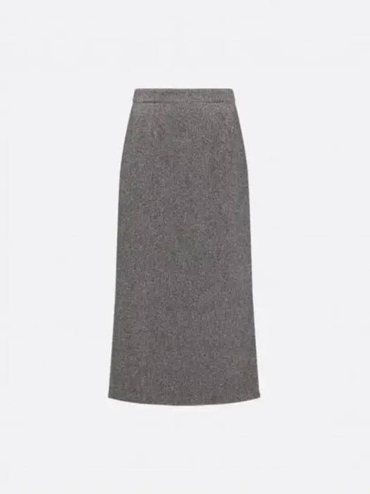 Christian Skirt 441J03A1590 8330 GRAY - DIOR - BALAAN 2