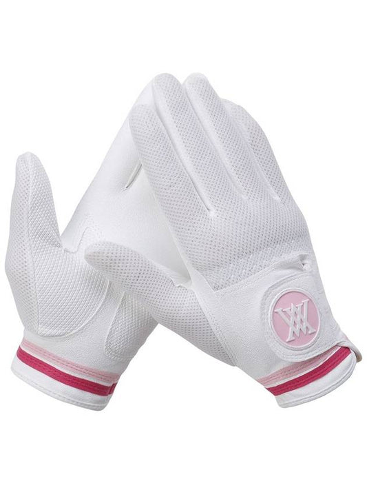 W MESH SUMMER GLOVE PAIR WH - ANEWGOLF - BALAAN 2