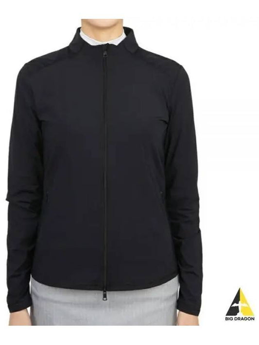 Women's Golf Featherweight Full Zip-Up Jacket Black - G/FORE - BALAAN 2