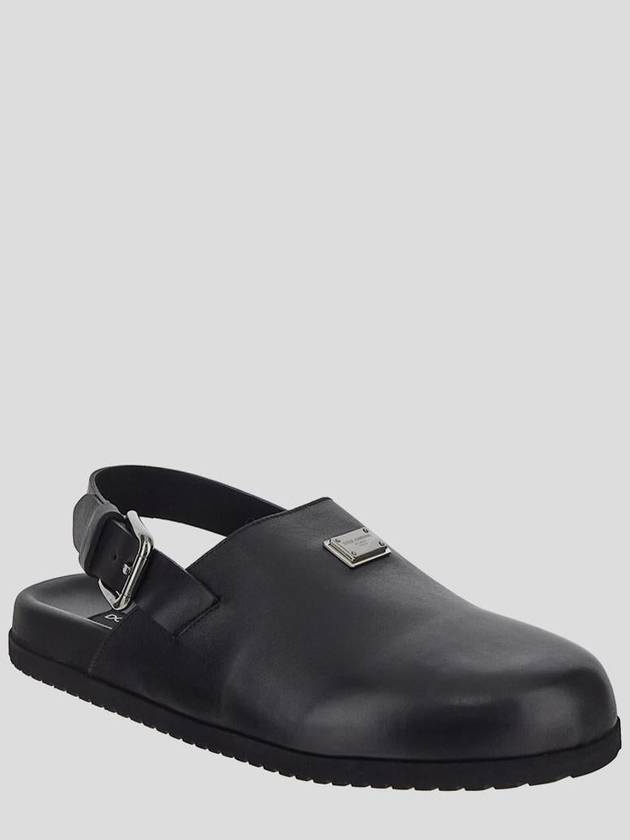 Mule in Calfskin A80402AQ76580999 B0270451190 - DOLCE&GABBANA - BALAAN 3