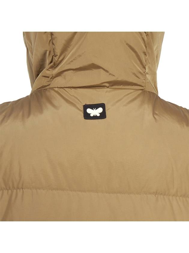 Zimino Padded Vest Brown - MAX MARA - BALAAN 8