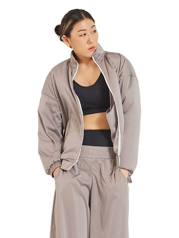 Point Fix Women's Diet Training Sweat Suit Warmer Batam Jacket Sand Beige - HOTSUIT - BALAAN 1