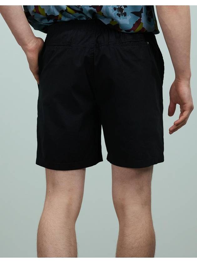 Men's Basic Stock Beach Shorts Black - STUSSY - BALAAN 4