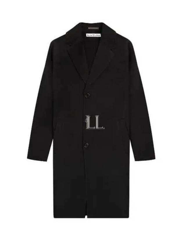 Wool Single Coat Black - ACNE STUDIOS - BALAAN 2