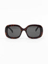 Eyewear Triomphe 10 Acetate Sunglasses Red Havana - CELINE - BALAAN 3