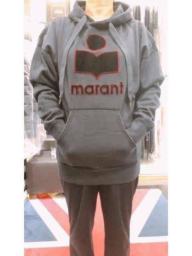 Mansel Hoodie Faded Black - ISABEL MARANT ETOILE - BALAAN 1