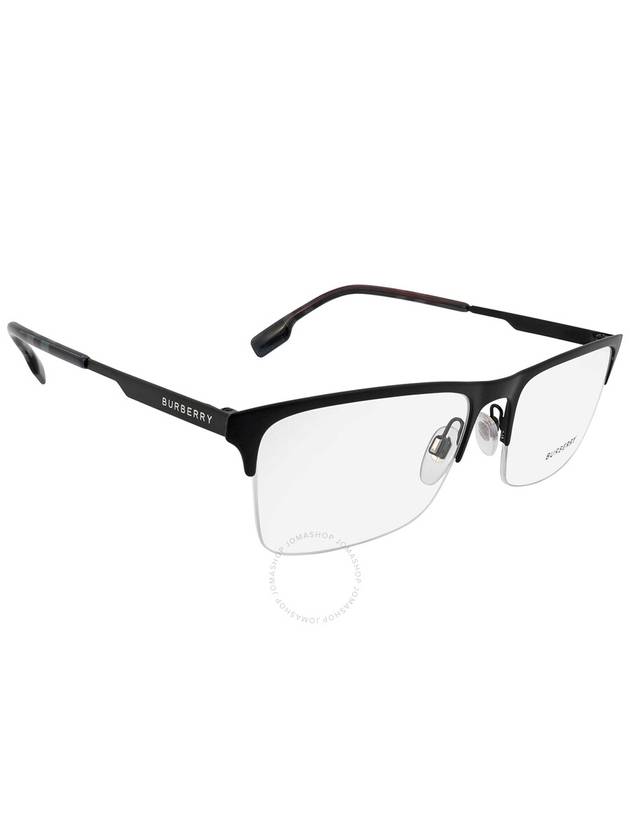 Rectangle Metal Eyeglasses Black - BURBERRY - BALAAN 3