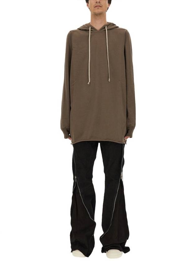 Luxor Organic Cotton Hoodie DU02C5285RIG - RICK OWENS - BALAAN 2