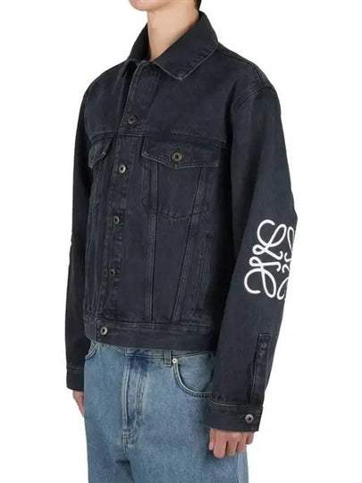 Anagram Denim Jacket - LOEWE - BALAAN 2