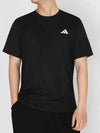 Train Essentials Training Short Sleeve T-Shirt Black - ADIDAS - BALAAN 2