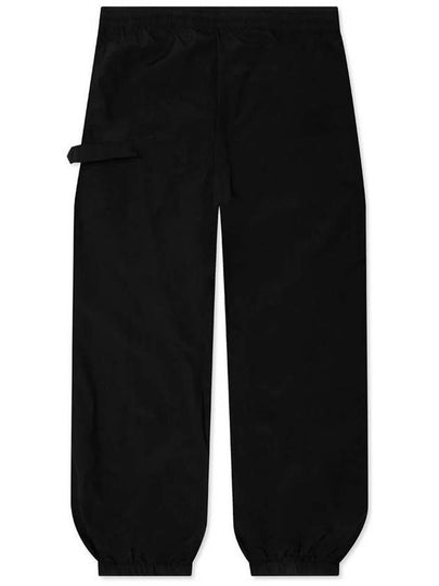 Anchor Embroidered Logo Twisted Track Pants Black - JW ANDERSON - BALAAN 2