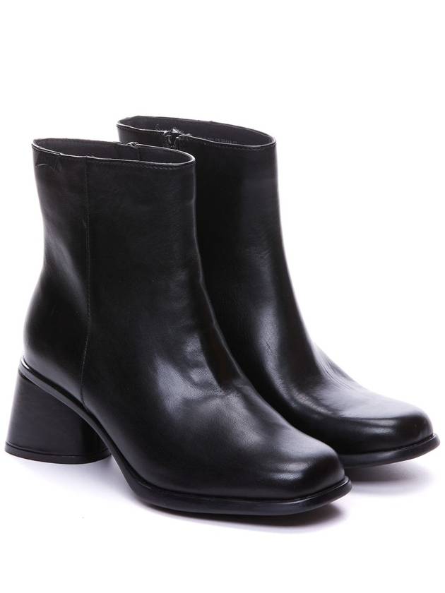 Kiara Leather Middle Boots Black - CAMPER - BALAAN 5