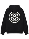 SS Link Hoodie 2023 Black Women - STUSSY - BALAAN 1