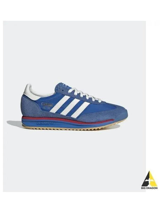 SL 72 RS Suede Low Top Sneakers Blue - ADIDAS - BALAAN 2